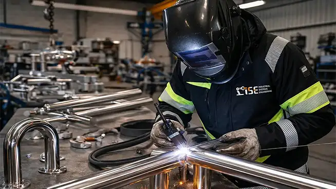 Process Piping and Equipment Installation | Industrial Systems Engineering OÜ Design, manufacture and installation of process piping and production equipment. EN ISO 3834-3 certified welding, orbital welding, NDT inspection.